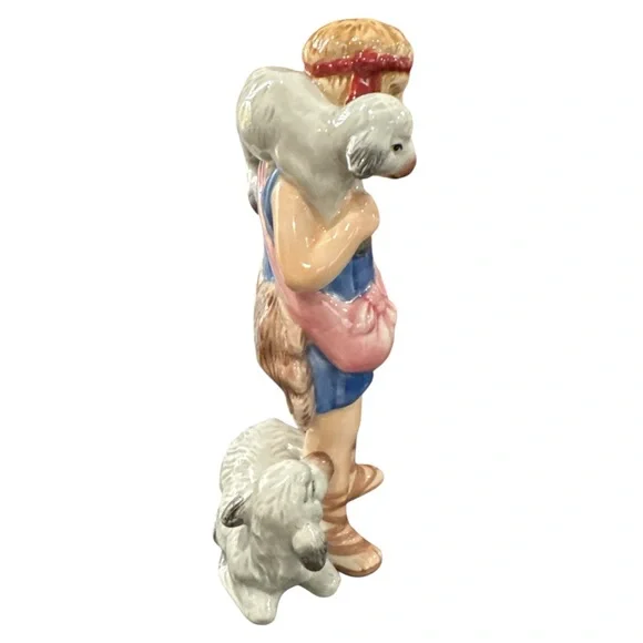 Fitz & Floyd Nativity Shepherd Boy Figurine 19-211 - Picture 6 of 7